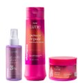 Kit Capilar Panvel Lume Shampoo Power Repair 300Ml + Máscara Capilar Power Repair 270G Grátis Sérum Capilar Glycolic Glow 120Ml