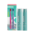 Kit Kess 2 Géis Dentais Whitelicious Classic Mint 60G + Escova Dental Pro Extra Macia Com 2 Unidades