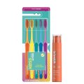 Kit Kess 2 Géis Dentais Whitelicious Pêssego Ice 60g + Escova Dental Basic Action 5 Unidades