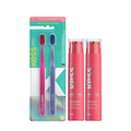 Kit Kess 2 Géis Dentais Whitelicious Melancia Ice + Escova Dental Pro Extra Macia Com 2 Unidades