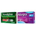 Kit Analgésico E Antitérmico Novalgina Dipirona 1G 10 Comprimidos + Antialérgico Allegra 180Mg 10 Comprimidos