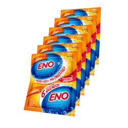 Kit Eno Sal De Fruta Laranja 5g Com 6 Envelopes