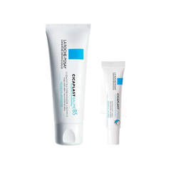 Kit Cicaplast La Roche-posay Hidratante Labial Reparador 7,5ml + Creme Hidratante Facial Baume B5+ Reparador Calmante 40ml