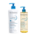 Kit Bioderma Óleo De Banho Hidratante Atoderm 200Ml + Creme Hidratante Corporal Atoderm Creme Ultra 500Ml