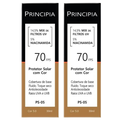 Kit Protetor Solar Facial Principia Ps-05 Cor 5.0 Fps70 30Ml 2 unidades