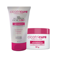 Kit Cicatricure Gel Creme Facial Porcelana Antimarcas 50G + Gel De Limpeza Facial Antimarcas 150Ml