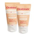 Kit Protetor Solar Facial Antissinais Cicatricure Fps50 Cor Clara 40G 2 unidades