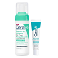 Kit Cerave Espuma De Limpeza Facial Air Foam 148Ml + Gel Antiacne 2% Ácido Salicílico Acne Control Pele Oleosa A Acneica 40Ml