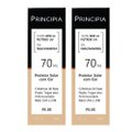 Kit Protetor Solar Facial Principia Ps-05 Cor 1.0 Fps70 30Ml 2 unidades