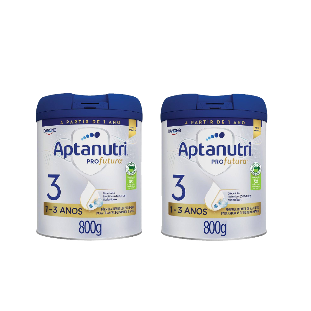 Kit Fórmula Infantil Aptanutri Profutura 3 800g