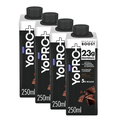 Kit Bebida Láctea Yopro Chocolate 23G Proteína + 5G Bcaas 250Ml 4 unidades