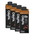 Kit Bebida Láctea Yopro Chocolate 15G 250Ml 4 unidades