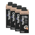 Kit Bebida Láctea Yopro Coco Com Batata-Doce 15G 250Ml 4 unidades