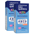 Kit Multivitamínico Neo Química Vitaminas Kids Gotas 240Ml 2 unidades