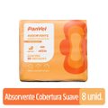 Kit Absorvente Panvel Essencial Cobertura Suave Com Abas 8 Unidades - 3 Unidades