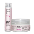Kit Cadiveu Condicionador Essentials Quartzo Shine By Boca Rosa 250Ml + Máscara De Tratamento Essentials Quartzo Shine By Boca Rosa 200Ml