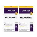Kit Melatonina Lavitan Maracujá 90 Comprimidos Mastigáveis - 2 Unidades