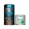 Kit Equaliv Suplemento Proteico Body Strong Protein Cacau 550g Grátis Creatina 150g
