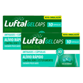 Kit Luftal Gel Caps Simeticona 125Mg 10 Cápsulas Gelatinosas 2 unidades