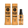 Kit Haskell Condicionador Infusão De Óleos 300Ml + Shampoo Infusão De Óleos 300Ml Grátis Óleo Capilar Infusão De Óleos 100Ml