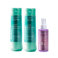 Kit Panvel Condicionador Curl Balance Lume 300Ml + Shampoo Curl Balance Lume 300Ml Grátis Sérum Capilar Glycolic Glow Lume 120Ml