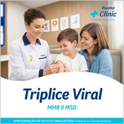 Vacina Triplice Viral (sarampo, Caxumba E Rubéola) M-m-r Msd