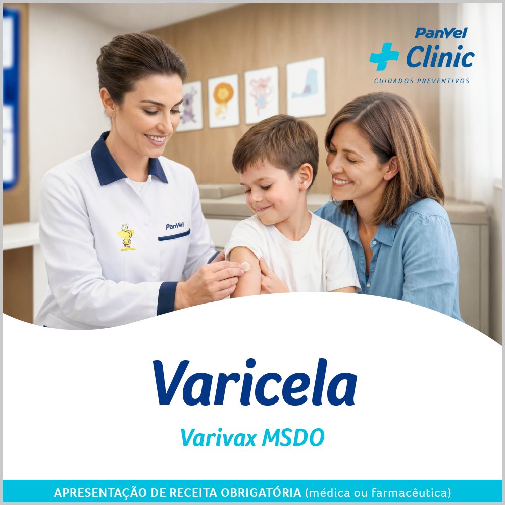 Vacina Varicela Varivax Msd