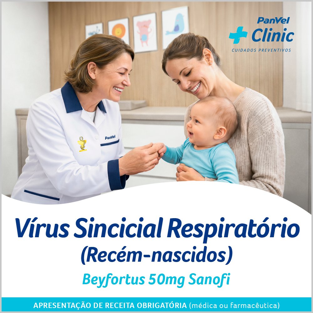 Vacina Beyfortus Vírus Sincicial Respiratório 50mg Até 5kg