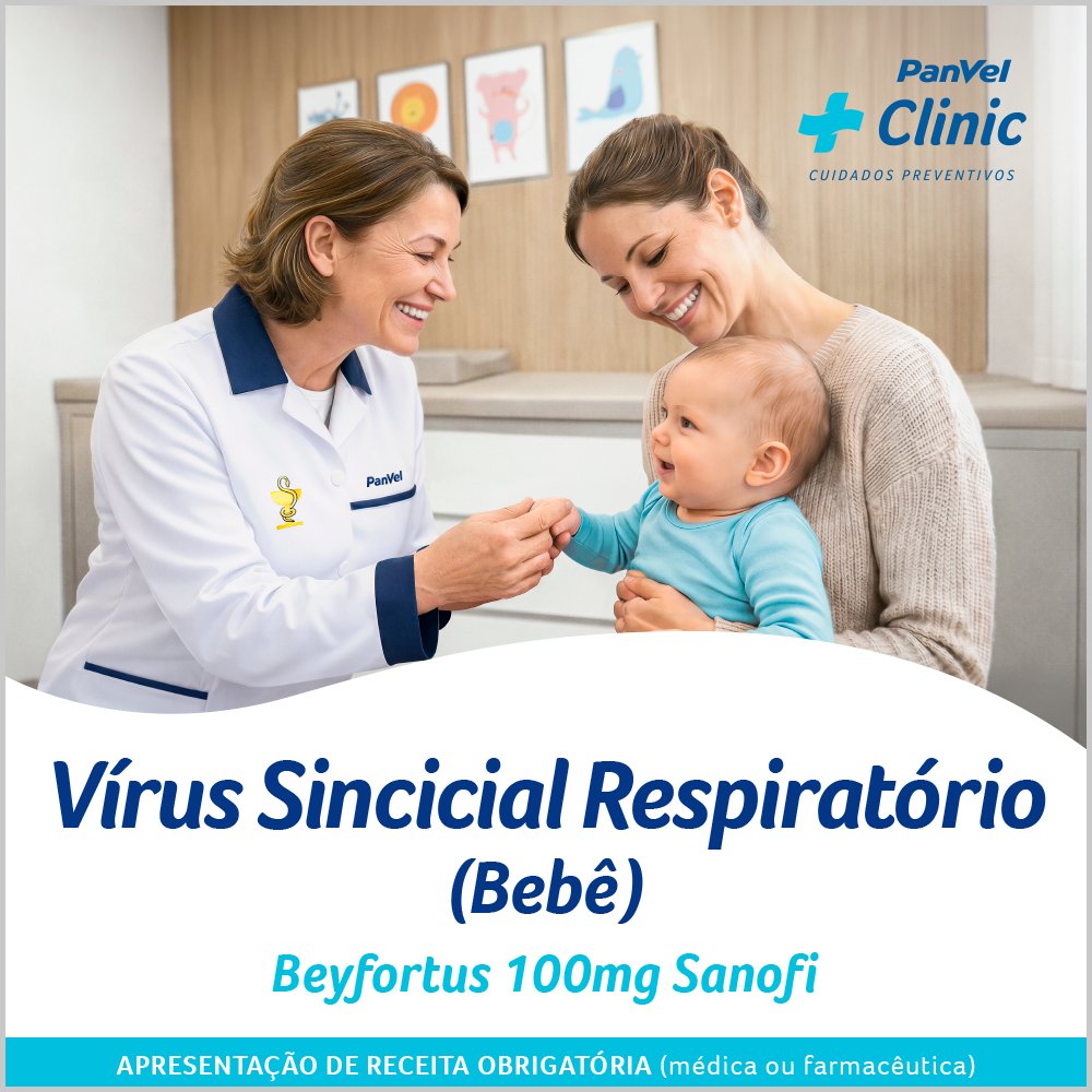Vacina Beyfortus Vírus Sincicial Respiratório 100mg Acima De 5kg