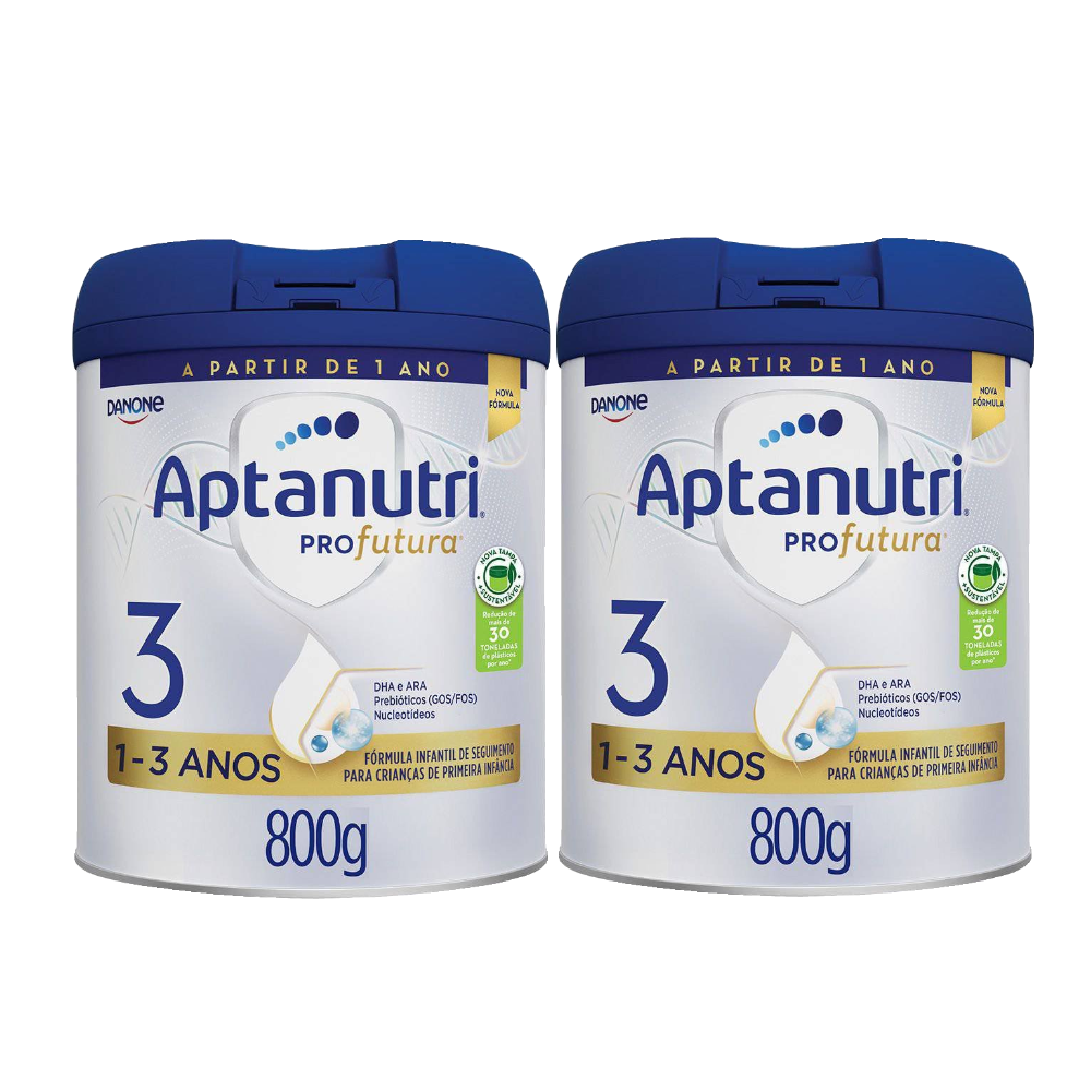 Kit Fórmula Infantil Aptanutri Profutura 3 800g - 2 Unidades