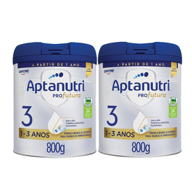Kit Fórmula Infantil Aptanutri Profutura 3 800G - 2 Unidades
