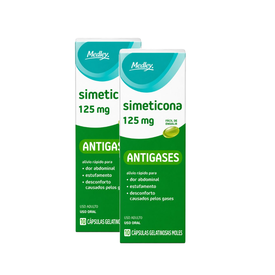 Kit Simeticona 125Mg 20 Cápsulas Gelatinosas Medley Genérico (10 unidades em cada caixa)