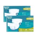 Kit Fralda Adulto Panvel Vida Plena Confort M 18 Unidades (2 pacotes com 9 unidades cada)