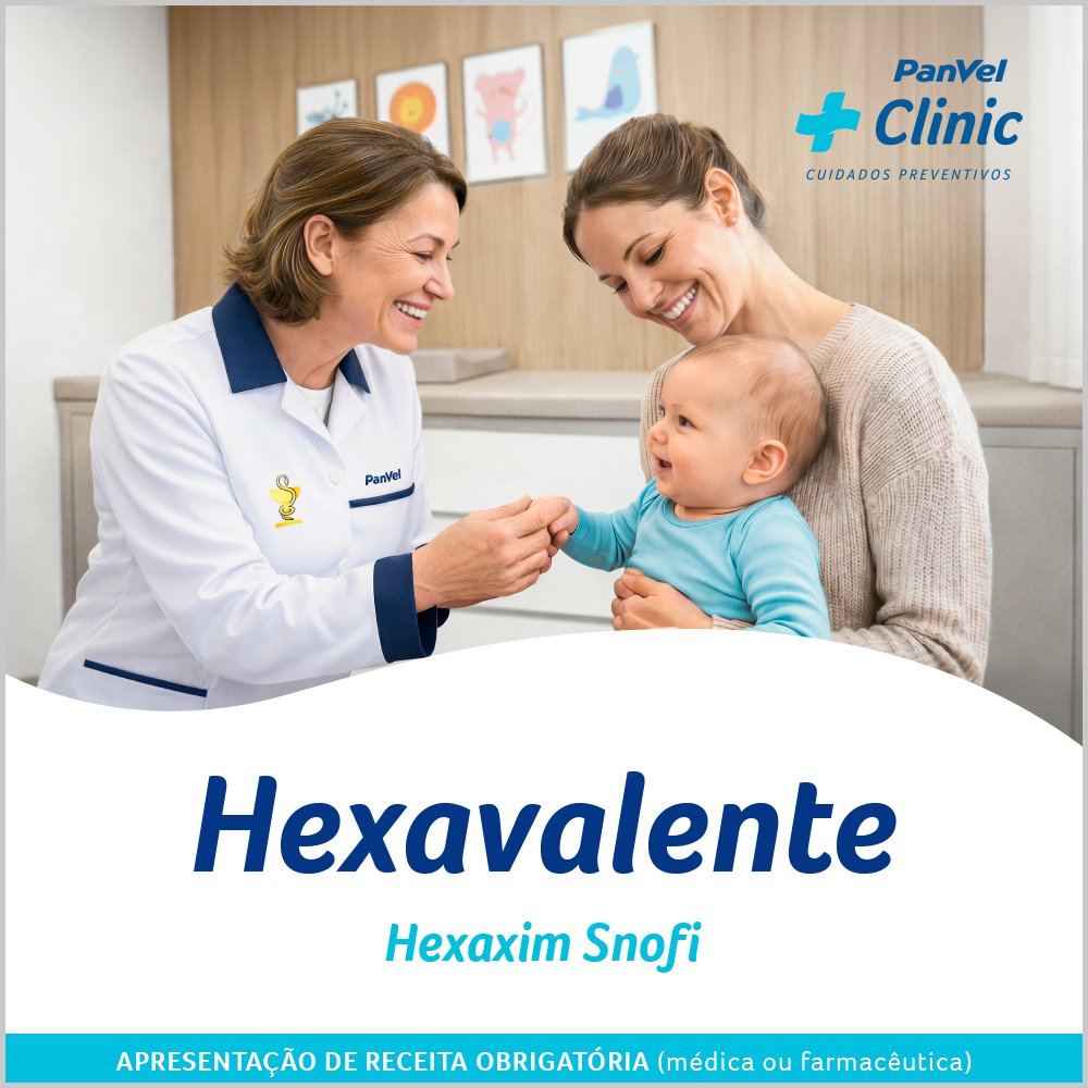 Vacina Hexavalente Hexaxim Sanofi