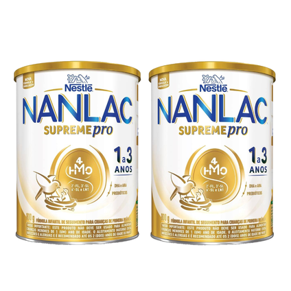 Kit Fórmula Infantil Nanlac Supreme Pro 800G 2 unidades