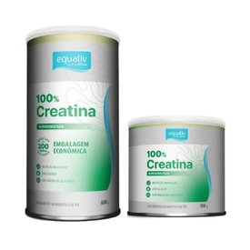 Kit Equaliv Creatina Monohidratada 600g Grátis Creatina 150g