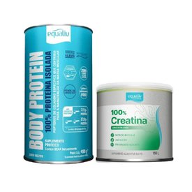Kit Equaliv Body Protein Neutro 450g Grátis Creatina 150g