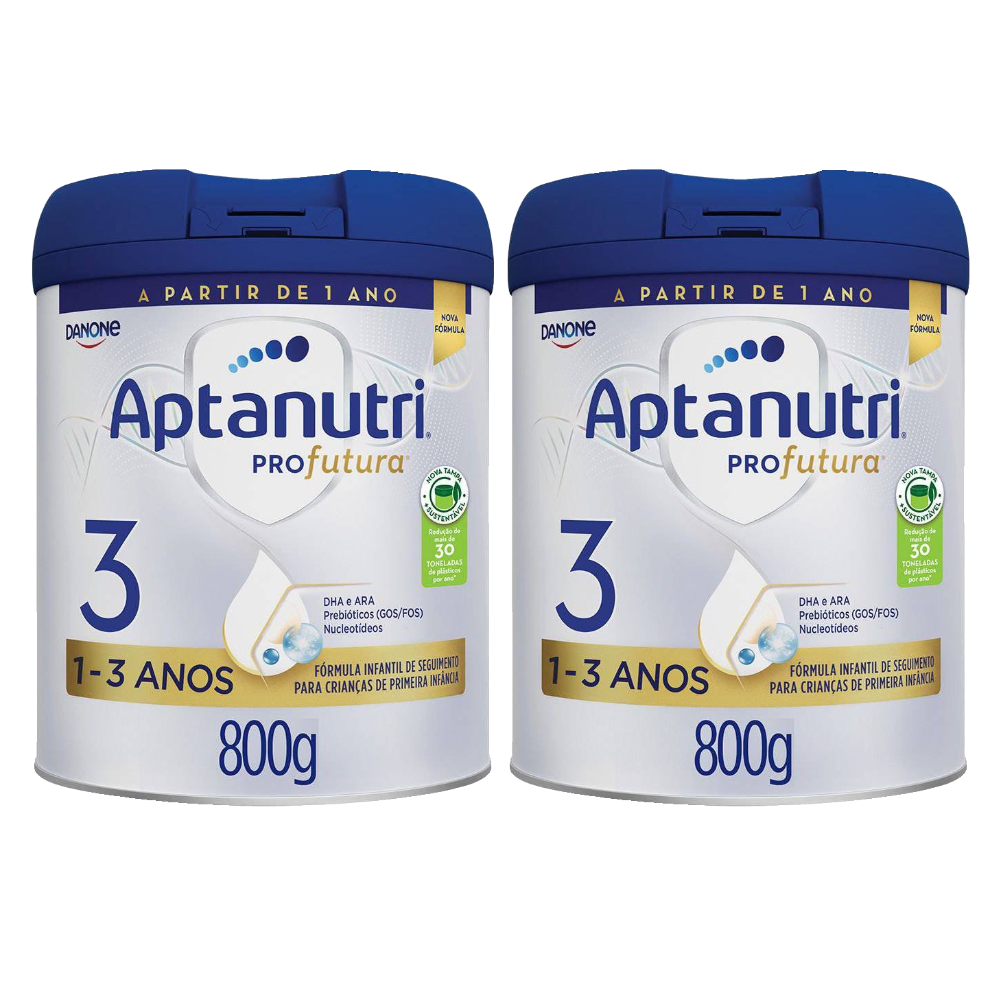 Kit Fórmula Infantil Aptanutri Profutura 3 800g 2 Unidades