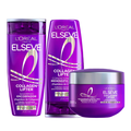 Kit Elseve Condicionador Collagen Lifter 200Ml + Shampoo Collagen Lifter 200Ml + Máscara De Tratamento Collagen Lifter 300G