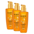 Kit Óleo Extraordinário Capilar Elseve Tratamento Reconstrutor L'Oréal Paris 100Ml 3 unidades