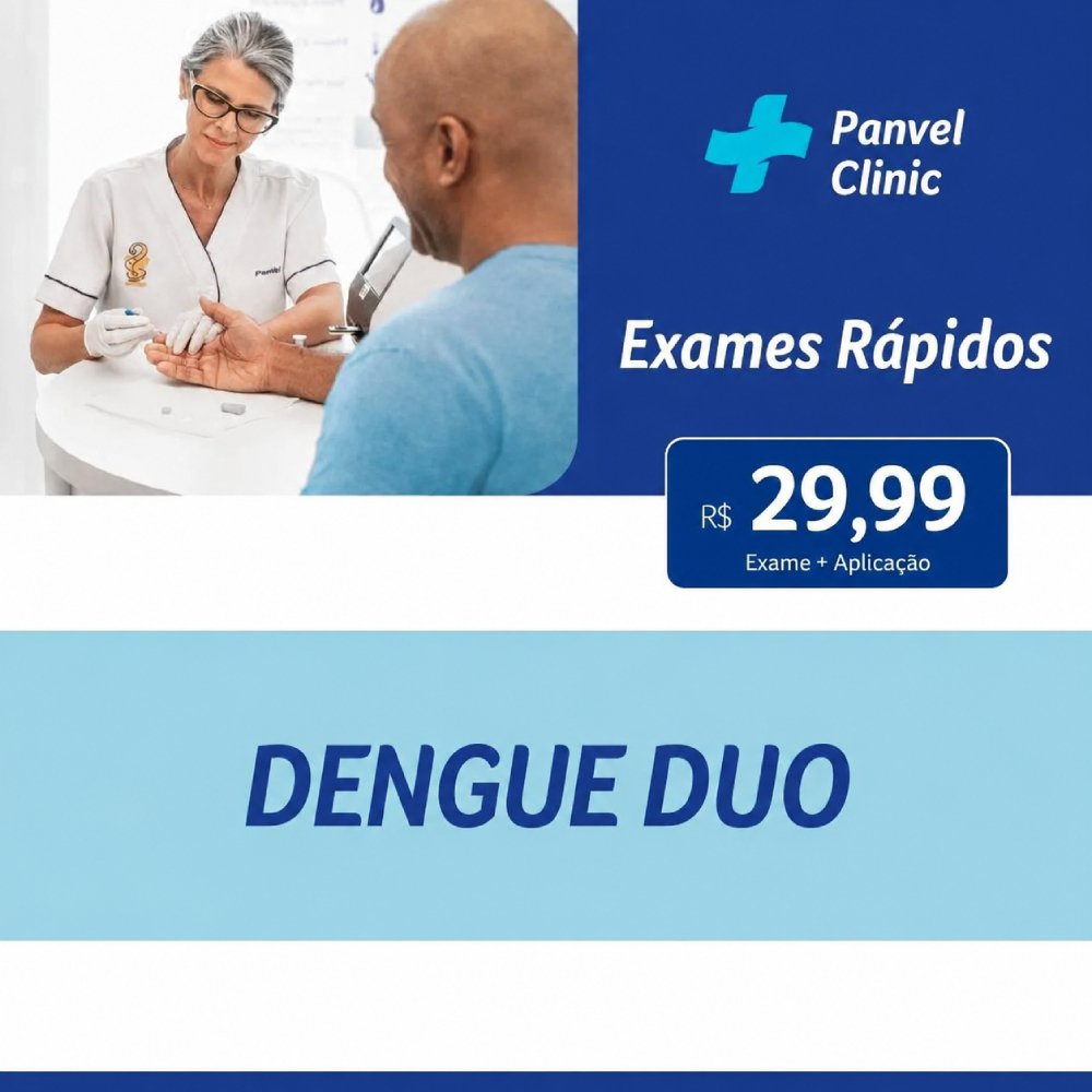 Exame Rápido Dengue Duo Ecodiagnostica