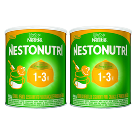 Kit Fórmula Infantil De Seguimento Nestonutri 1+ 800G 2 unidades