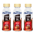 Kit Bebida Láctea Nutren Protein Choco Wafer 15G 260Ml 3 unidades