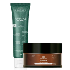 Kit Creme Facial Antissinais Pró Colágeno+ 30G Grátis Profuse Gel Renovador Puriance Ultimate 60G 