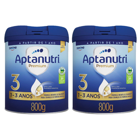 Kit Fórmula Infantil Aptanutri Premium 3 800G 2 unidades