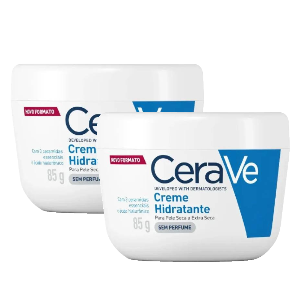 Kit Creme Hidratante Corporal Cerave 85g 2 Unidades