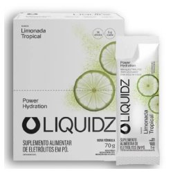Kit Eletrólitos Liquidz Limonada Tropical 5g 14 Unidades