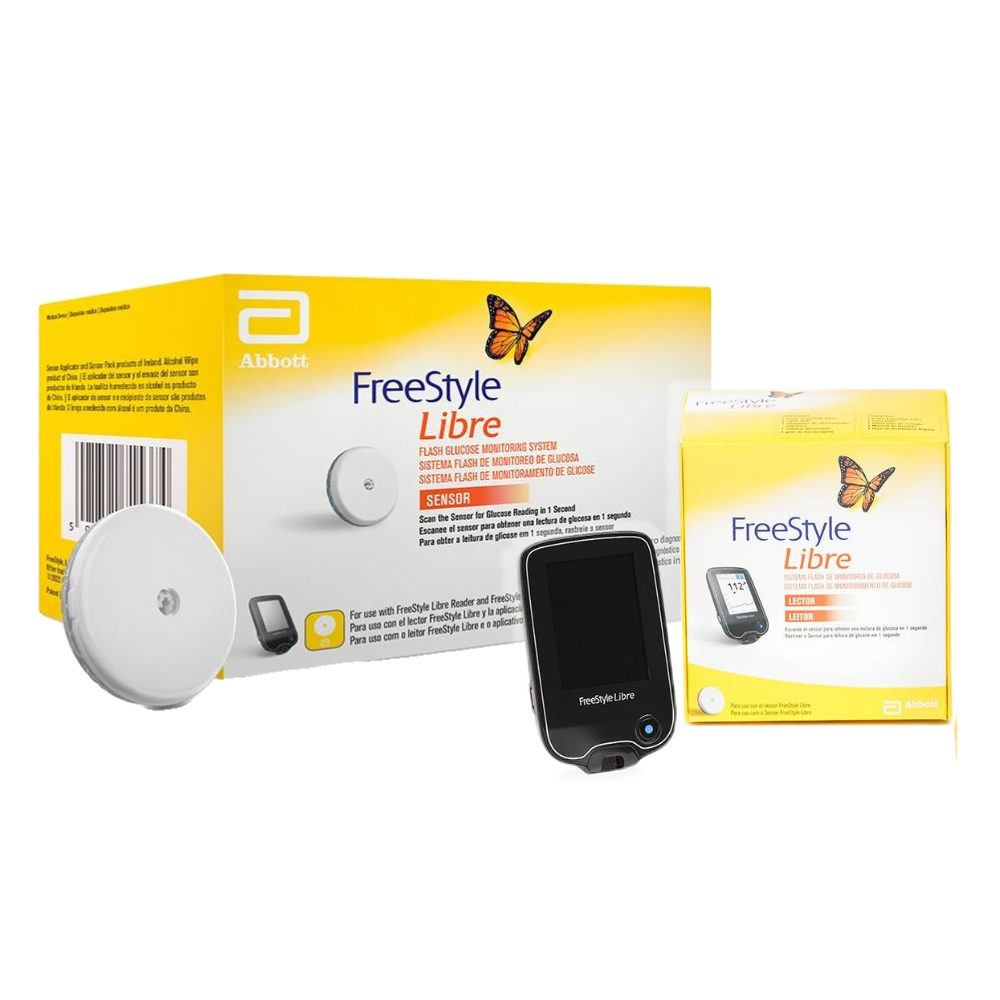 Kit Freestyle Sensor De Glicose Libre + Leitor De Glicose Libre