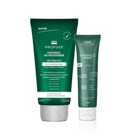 Kit Profuse Gel De Limpeza Facial Intensivo 150Ml Grátis Gel Renovador Puriance Ultimate 60G