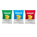 Kit Panvel Chips De Batata Original Yummi Club 90G + Chips De Batata Cebola E Salsa Yummi Club 90G + Chips De Batata Churrasco Yummi Club 90G